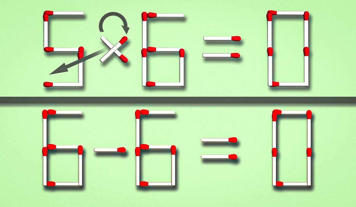 Які 2 сірники треба перемістити, щоб виправити рівність: дуже складна головоломка