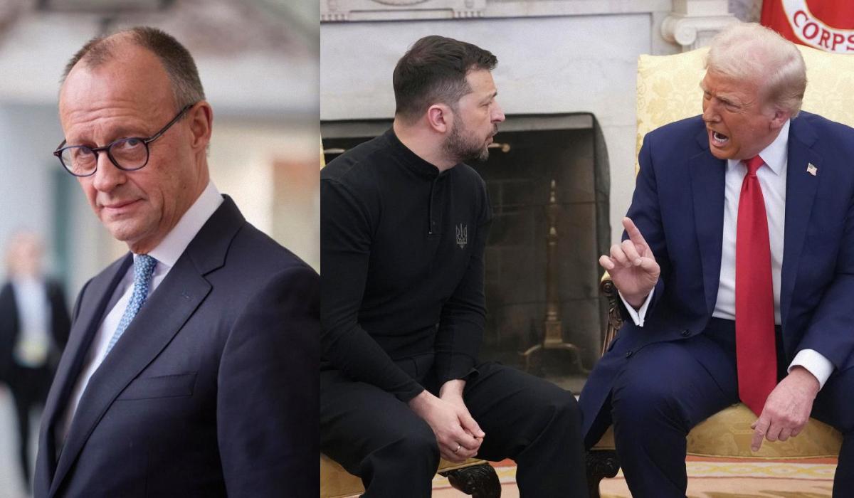 Мерц готовился к встрече с Трампом, изучая его ссору с Зеленским в Белом доме