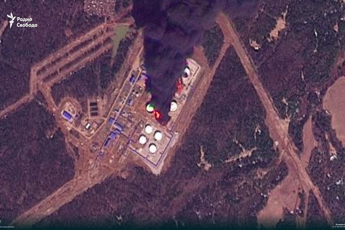 Удар по Пермі: з’явилися супутникові знімки російської нафтоперекачувальної станції