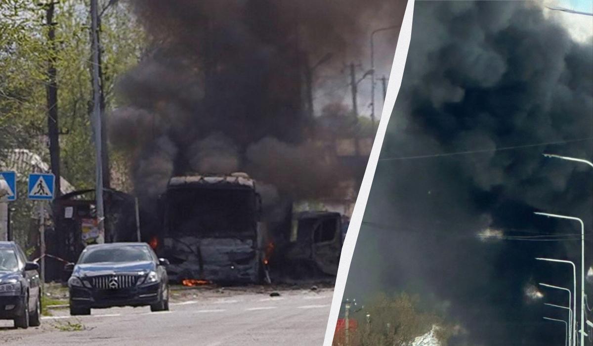 Росія атакувала Дніпро: у місті пожежі, є загиблий