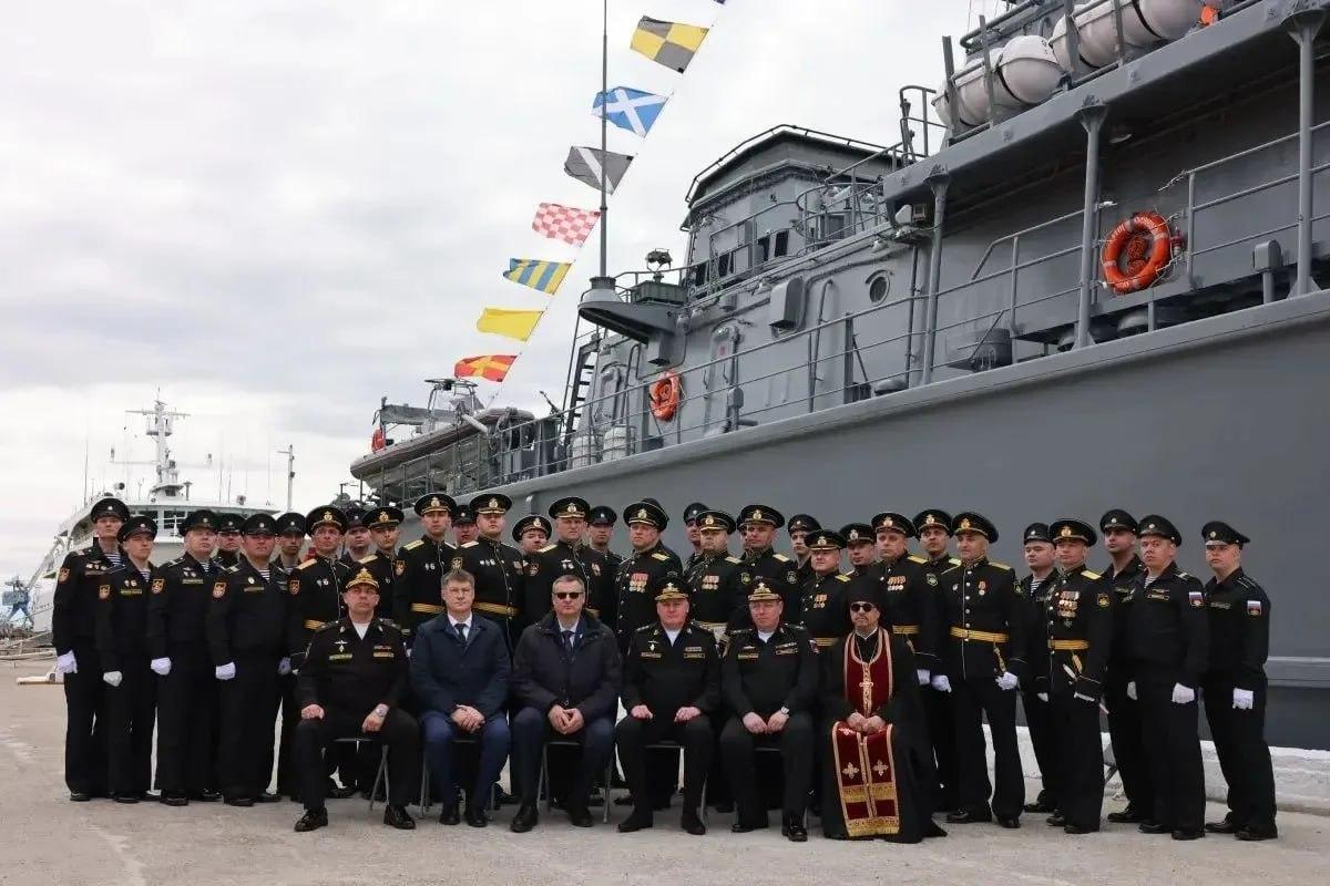 Російський флот отримав корабель 'нового покоління', якому дали ім’я 'Полярний' (фото)