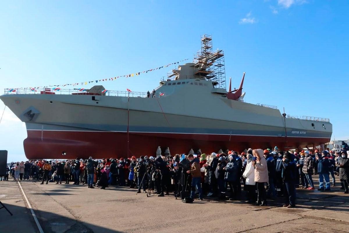 Росія представила проєкт модернізованого корвета, який раніше потопила Україна