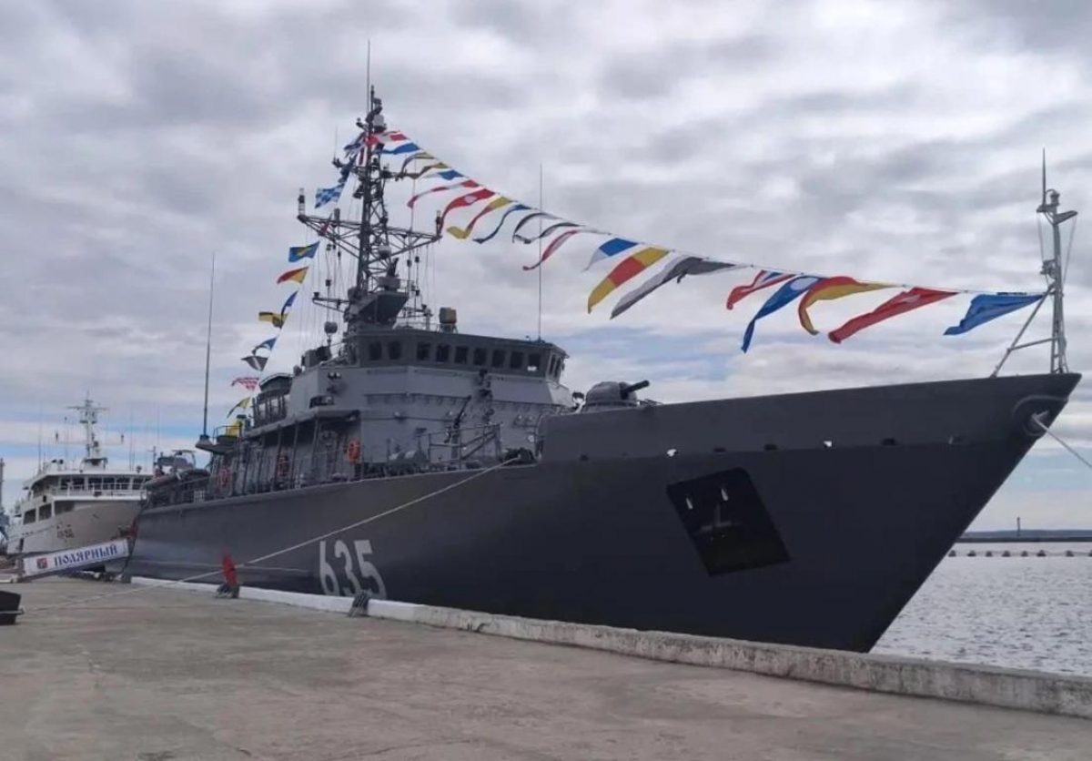 Російський флот отримав корабель "нового покоління", якому дали ім’я "Полярний" (фото)