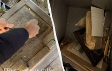 Женщина во время ремонта дома обнаружила загадочный сейф: что в нем было (фото)
