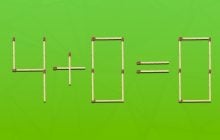Треба перемістити 3 сірники, щоб виправити рівність за 20 секунд: дуже складна головоломка