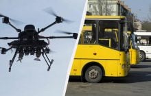 Росіяни вдарили дроном по маршрутці у Нікополі: є загиблі та багато поранених