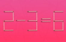 Який сірник не на своєму місці: тест для перевірки IQ за 8 секунд