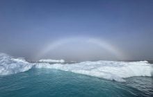 Українські полярники зафіксували білу веселку: чому зникли яскраві кольори (фото)