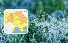 Заморозки скують усю Україну: синоптики оголосили ІІ рівень небезпеки (карта)