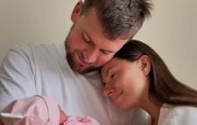 Зіркова пара українських спортсменів хрестили доньку: зворушливі кадри
