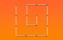 Треба перемістити 3 сірники, щоб утворилися 2 квадрати: дуже складна головоломка