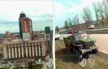 "Азов" заявив про початок дронової блокади Донецька (відео)