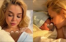 Аліна Гросу порушила мовчання після пологів і показала сина з чоловіком (фото)