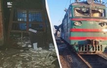 Росія вночі атакувала залізницю: під удар потрапив потяг та вокзал (фото)