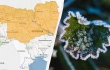 Заморозки атакують Україну найближчої ночі: температура впаде до -3° (карта)