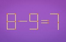 Складний тест для перевірки IQ: треба перемістити лиш 1 сірник за 15 секунд