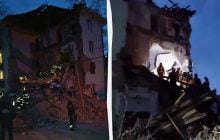 Російська ППО рознесла під'їзд будинку в Сизрані, під завалами шукають людей, - ЗМІ