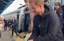 Принц Гаррі прибув до Києва з несподіваним візитом (відео)