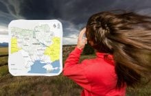 Негода накриває Україну: 9 областей у небезпеці (карта)