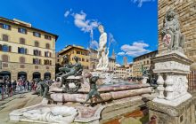 У Флоренції наречена пошкодила старовинний фонтан через передвесільну витівку