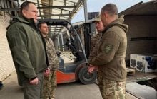 Волонтери "Української команди" передали партію генераторів 110 бригаді ЗСУ, - Палатний