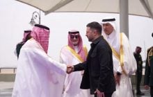 Зеленський прибув до Саудівської Аравії (відео)