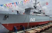 У Росії заклали новий військовий корабель проєкту 12700 (фото)