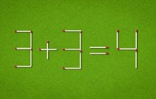 Які 2 сірники треба перетягнути, щоб виправити помилку: дуже складна головоломка