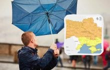 Україну штормитиме з грозами та градом, дістанеться й Києву (карта)