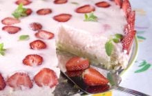 Йогуртовый торт "Клубничный поцелуй": без выпечки и без вреда для фигуры