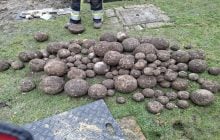 Археологов поразили полтысячи необычных средневековых пушечных ядер