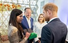 Принц Гаррі отримав пам’ятний подарунок від UPG під час заходів Ігор Нескорених