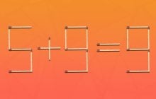 Справжній виклик для мозку: треба перемістити лише один сірник