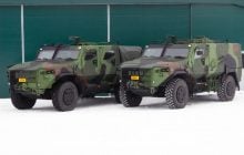 На вооружении Украины замечены редкие финские броневики Sisu GTP