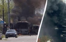 Росія атакувала Дніпро: у місті пожежі, є загиблий