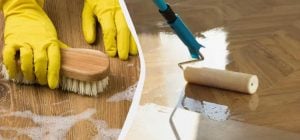 Даже старый деревянный пол будет блестеть уже после первого мытья: что добавить в воду