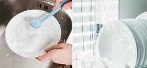 Добавляю всего полчайной ложки: моющего хватает в 2 раза дольше