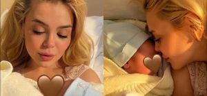 Аліна Гросу порушила мовчання після пологів і показала сина з чоловіком (фото)