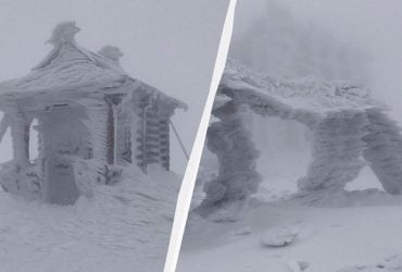 В Карпаты посреди весны вернулась суровая зима: в горы лучше не ходить (фото)