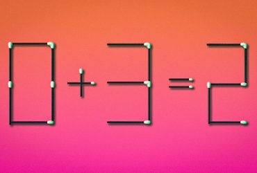 Не кожен може розгадати головоломку за 8 секунд: треба перемістити лиш 1 сірник