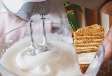 Нежный крем со вкусом пломбира для Наполеона: без сливок и творожного сыра