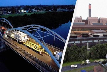 У Новій Зеландії перевезли 172-тонне обладнання старої електростанції: навіщо це зробили