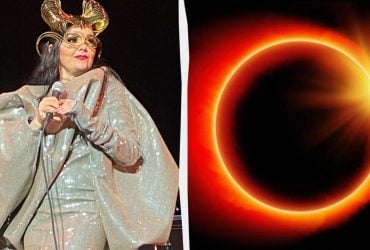 Бьорк устроит в Исландии "рейв" во время полного солнечного затмения