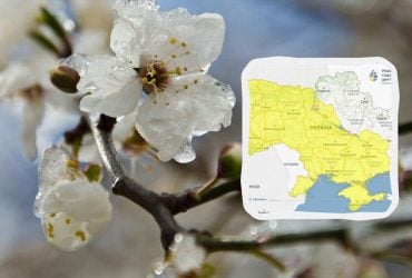 Опасные заморозки атакуют Украину сегодня ночью: каким областям достанется (карта)