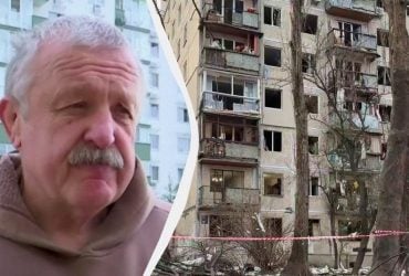 Віконні рами винесло, уся квартира в склі: мешканець Києва розказав про російську атаку