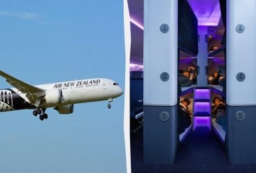 Авиакомпания из Новой Зеландии внедряет спальные купе в экономклассе