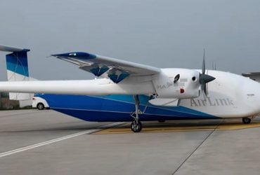 Китай впервые поднял в небо новый "крылатый грузовик", не требующий пилота (видео)