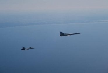 JAS 39 Gripen перехопили російські Ту-22М3 над Балтійським морем (море)