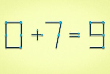 Треба перетягнути лиш один сірник, щоб виправити помилку: складна математична головоломка