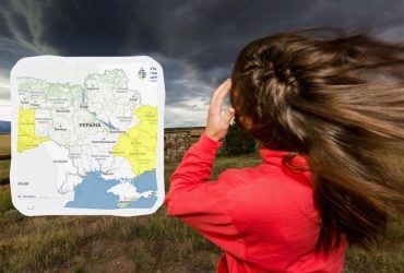 Негода накриває Україну: 9 областей у небезпеці (карта)